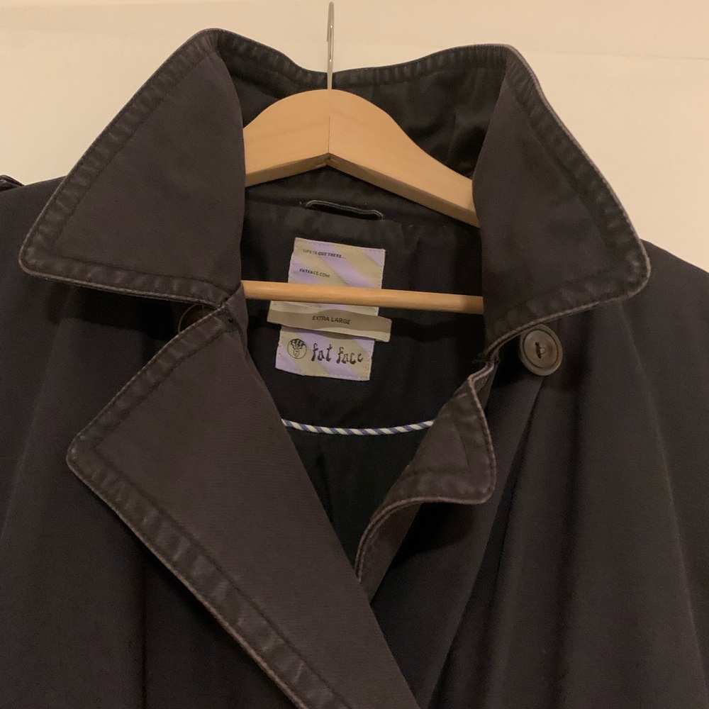 Men’s Fat Face Navy Peacoat